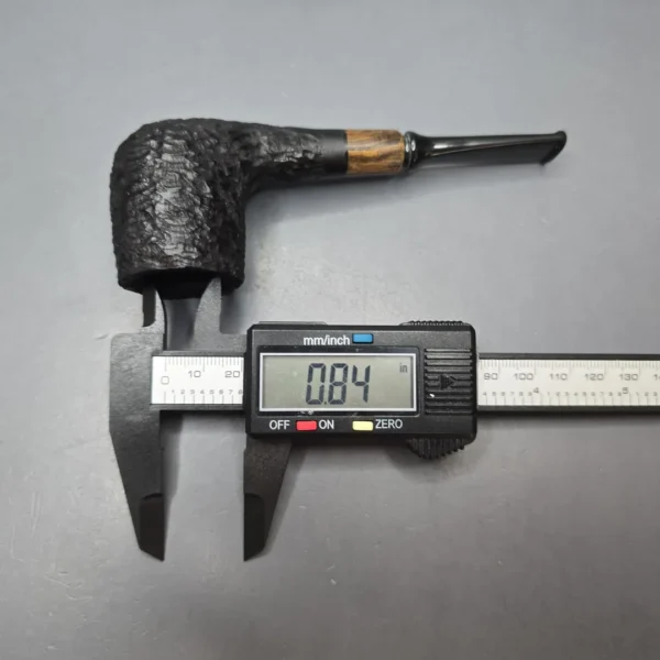 MBSD Briars by Piero Vitale Black Rusticated Billiard with Zebrawood (New) - Image 13