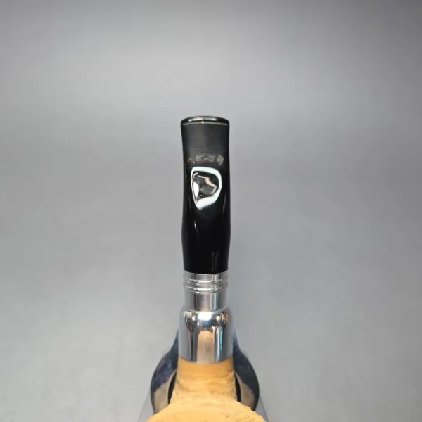 Rattray's Sanctuary Olive Brushed 15 Rhodesian Estate Pipe, Unsmoked, 9mm - Image 7