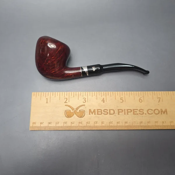 Stanwell (Pre-2010) Black 'n Silver 30 Smooth Peewit Estate Briar Pipe, Unsmoked - Image 13