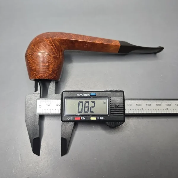 Savinelli De Luxe Milano 514 KS Smooth Long Shank Bulldog (Estate) - Image 14