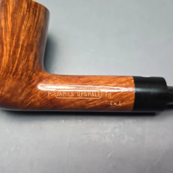 James Upshall P Grade EXL Smooth Dublin Estate Briar Pipe, Unsmoked - Image 10