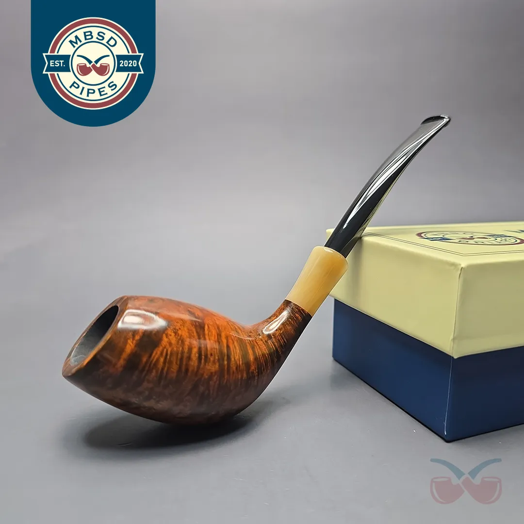 MBSD Briars Modern Masters Smooth Cutty with Faux Horn (New)