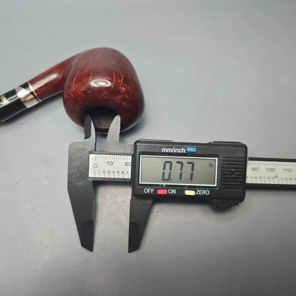 Stanwell (Pre-2010) Black 'n Silver 30 Smooth Peewit Estate Briar Pipe, Unsmoked - Image 14