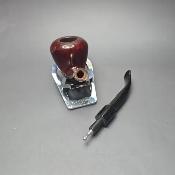 Stanwell (Pre-2010) Black 'n Silver 30 Smooth Peewit Estate Briar Pipe, Unsmoked - Image 15