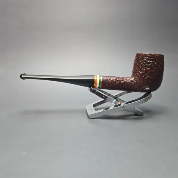 Peterson 2026 St Patrick's Day 15 Sandblasted Billiard Briar Pipe, New - Image 4
