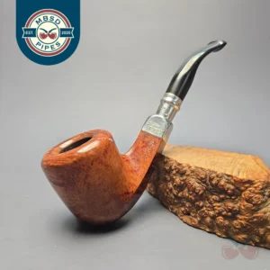 Peterson 2000 Pipe of the Year Smooth Pot with Silver (Estate)
