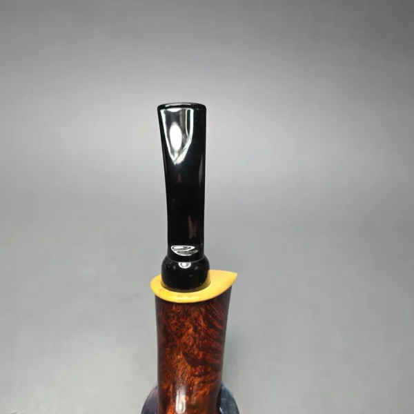 MBSD Briars Modern Masters 2 Smooth Blowfish w/ Boxwood Handmade Briar Pipe, New - Image 8