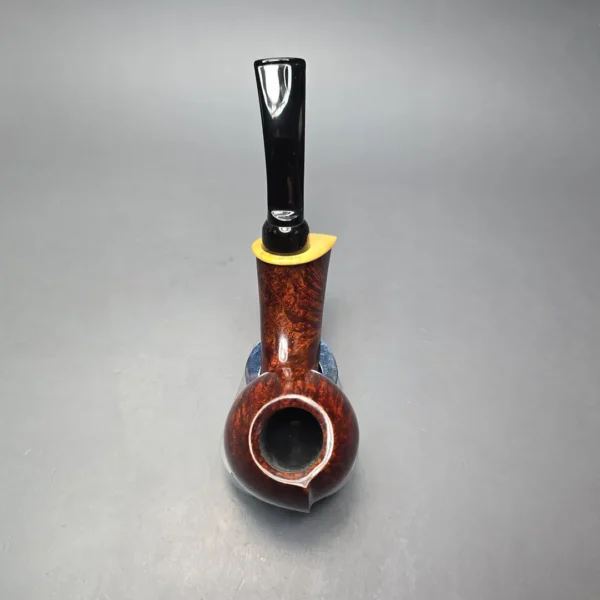 MBSD Briars Modern Masters 2 Smooth Blowfish w/ Boxwood Handmade Briar Pipe, New - Image 9