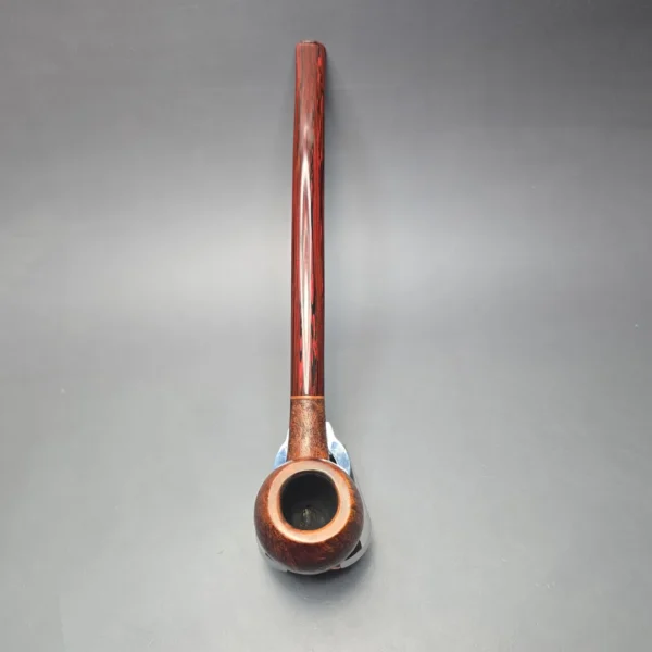 Sean Reum Contrast Sandblasted Churchwarden Estate Briar Pipe, American Estates - Image 8