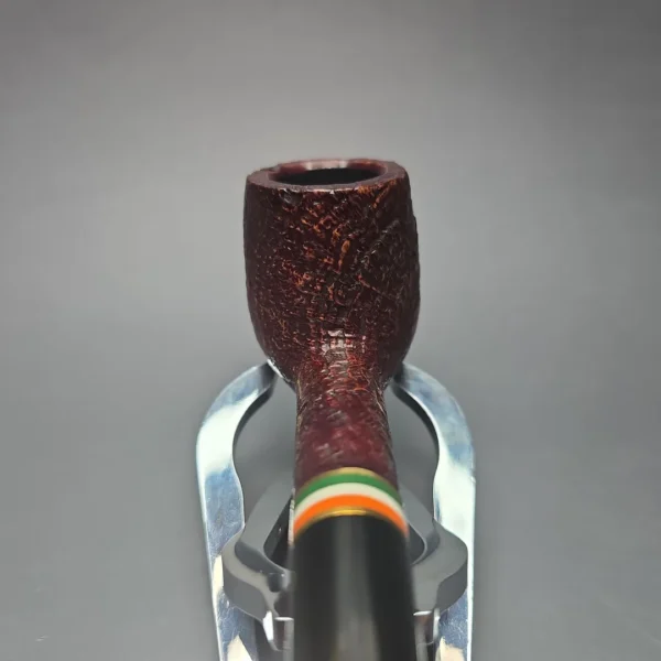 Peterson 2026 St Patrick's Day 15 Sandblasted Billiard Briar Pipe, New - Image 6