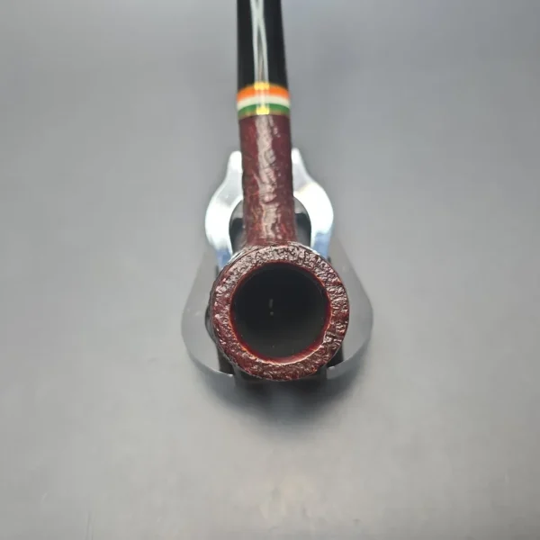 Peterson 2026 St Patrick's Day 15 Sandblasted Billiard Briar Pipe, New - Image 7