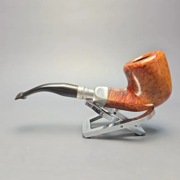 Peterson 2000 Pipe of the Year Smooth Pot with Silver (Estate) - Image 4