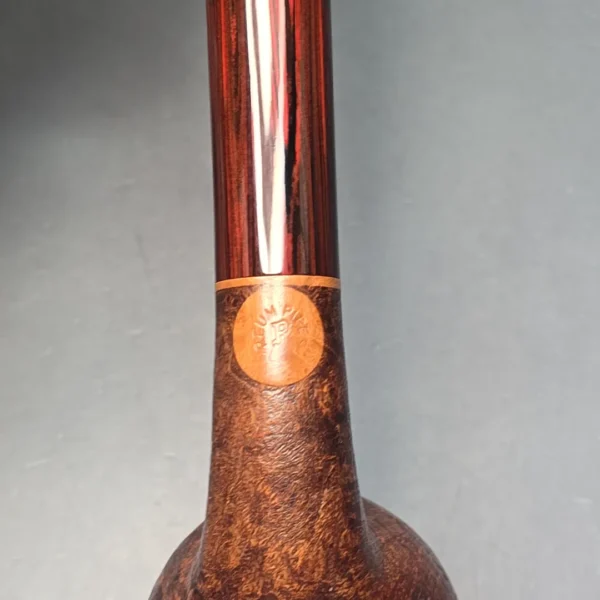 Sean Reum Contrast Sandblasted Churchwarden Estate Briar Pipe, American Estates - Image 10