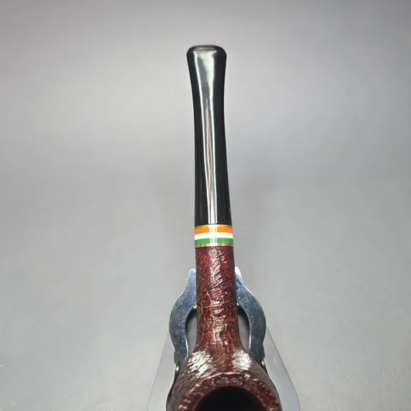 Peterson 2026 St Patrick's Day 15 Sandblasted Billiard Briar Pipe, New - Image 8