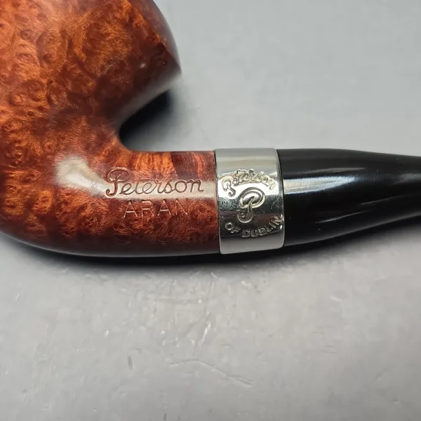 Peterson Aran Nickel Mounted B10 Smooth Dublin (Estate) - Image 10