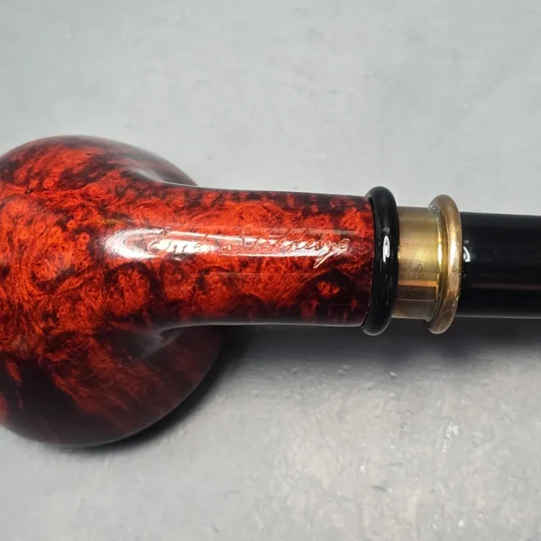 4th Generation (by Chacom) Smooth Churchwarden with Brass (Unsmoked Estate) - Image 12