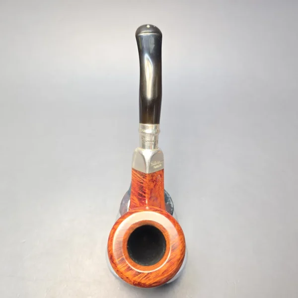 Peterson 2000 Pipe of the Year Smooth Pot with Silver (Estate) - Image 8