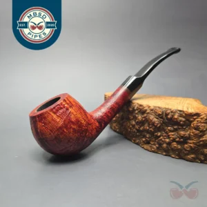 Sean Reum Glacier Sandblasted Apple Estate Briar Pipe, American Estates