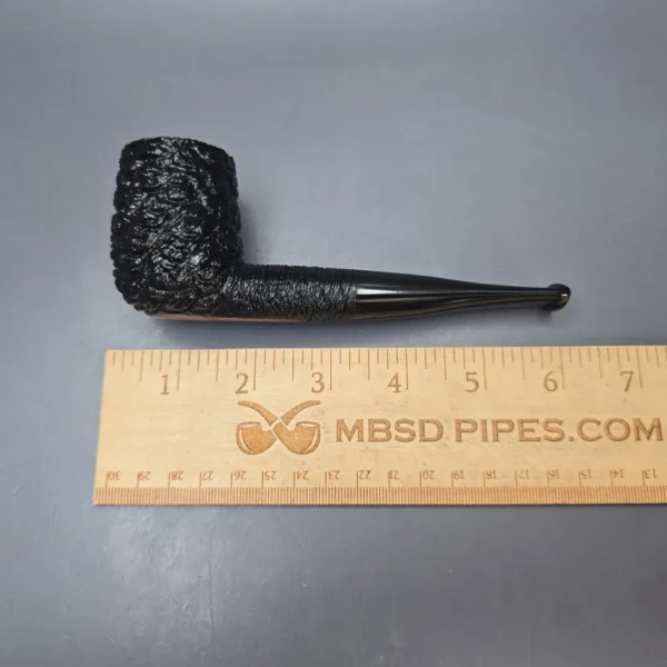 Savinelli 150th Anniversary Capri Root Briar 141 KS Rusticated Bent Billiard Briar Pipe, New - Image 12