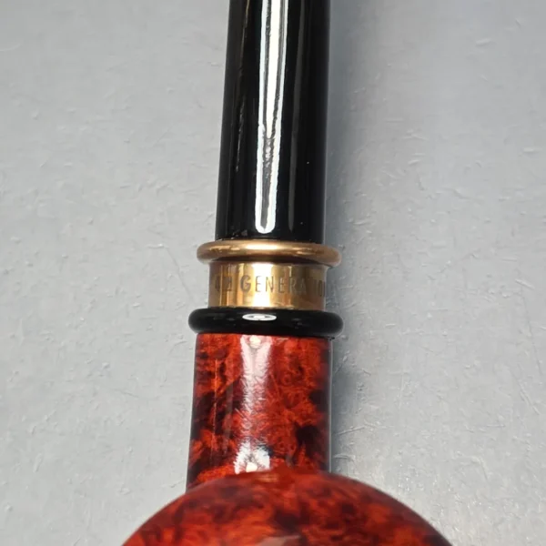 4th Generation (by Chacom) Smooth Churchwarden with Brass (Unsmoked Estate) - Image 11