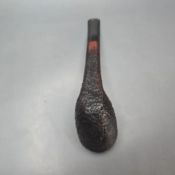Savinelli Autograph 5 Sandblasted Long Shank Dublin Estate Briar Pipe, Italian Estates - Image 10
