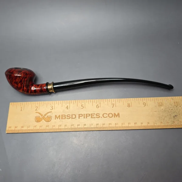 4th Generation (by Chacom) Smooth Churchwarden with Brass (Unsmoked Estate) - Image 14