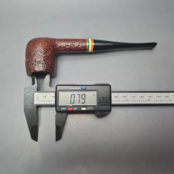 Peterson 2026 St Patrick's Day 15 Sandblasted Billiard Briar Pipe, New - Image 13