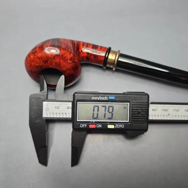 4th Generation (by Chacom) Smooth Churchwarden with Brass (Unsmoked Estate) - Image 13