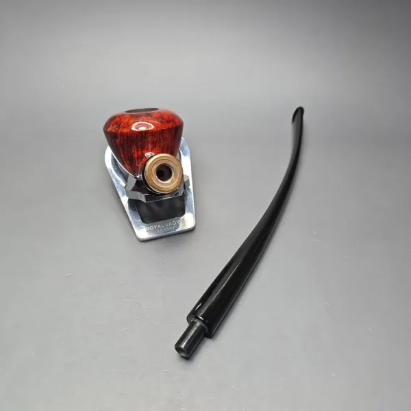 4th Generation (by Chacom) Smooth Churchwarden with Brass (Unsmoked Estate) - Image 15