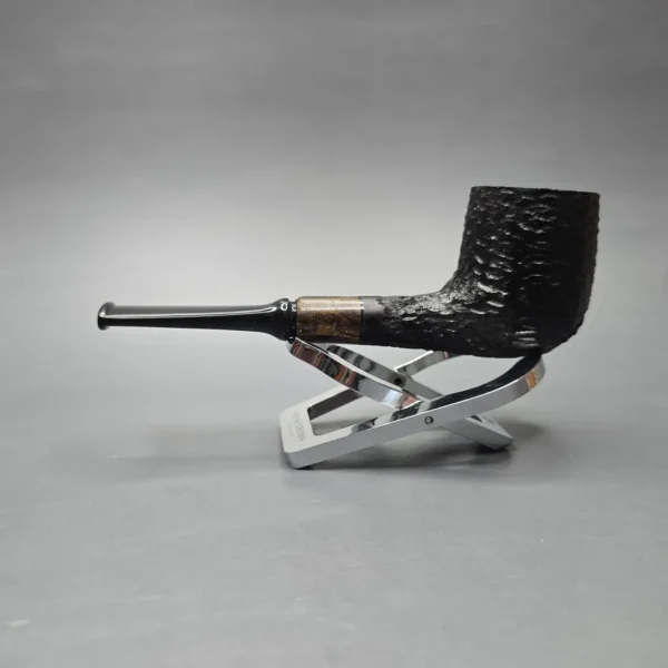 MBSD Briars by Piero Vitale Black Rusticated Billiard with Zebrawood (New) - Image 4