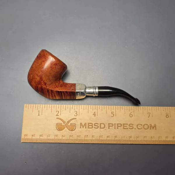Peterson 2000 Pipe of the Year Smooth Pot with Silver (Estate) - Image 14