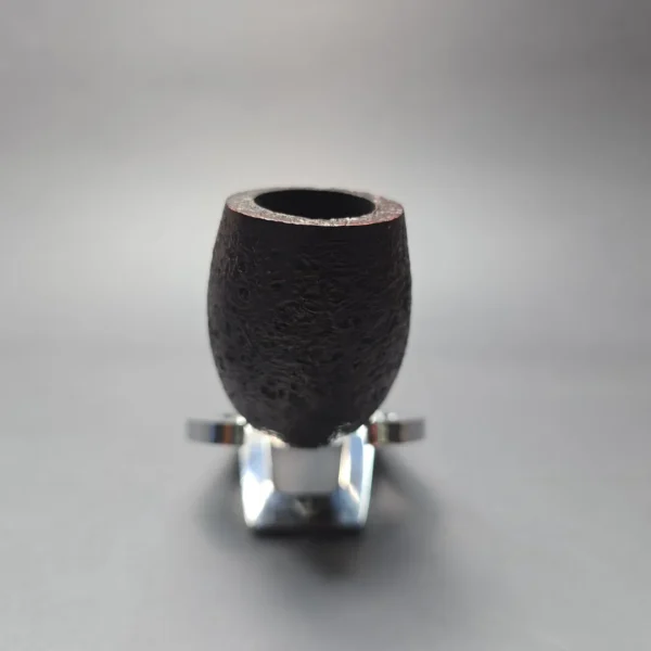 MBSD Briars Modern Masters 3 Sandblasted Tulip w/ Faux Horn Handmade Briar Pipe, New - Image 4