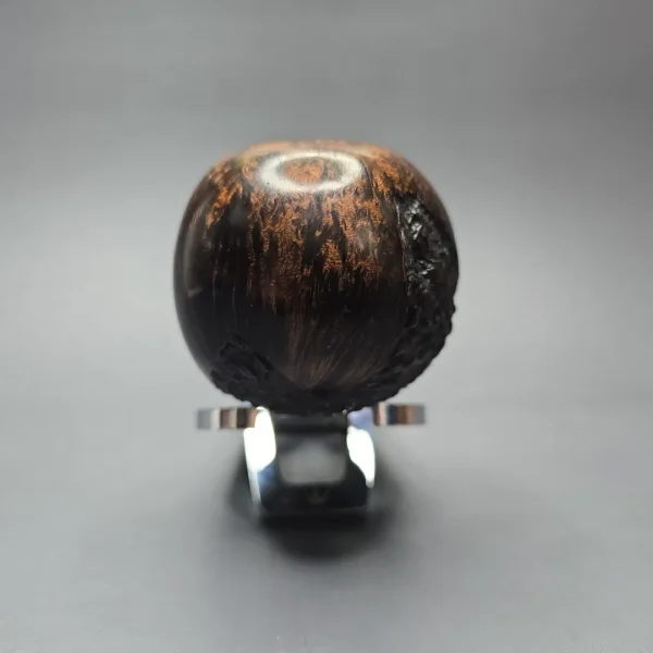 Poul Winslow Crown Viking Partially Rusticated Apple Estate Briar Pipe, Danish Estates - Image 12