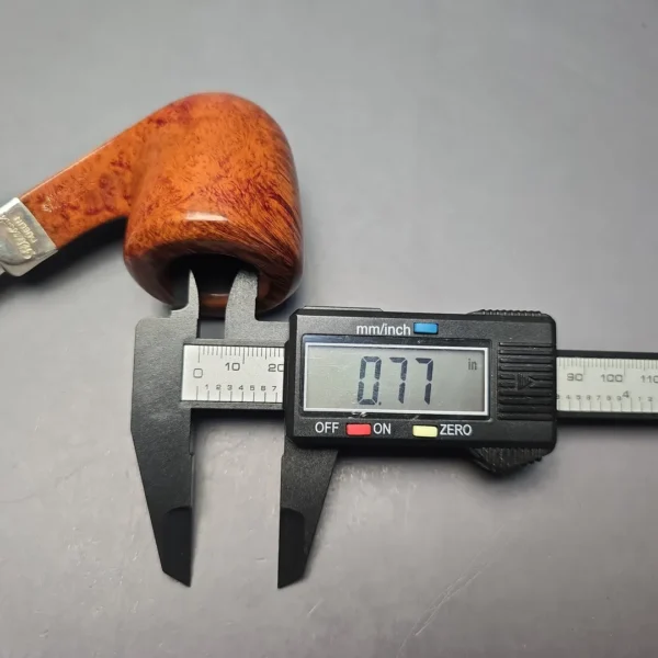Peterson 2000 Pipe of the Year Smooth Pot with Silver (Estate) - Image 15