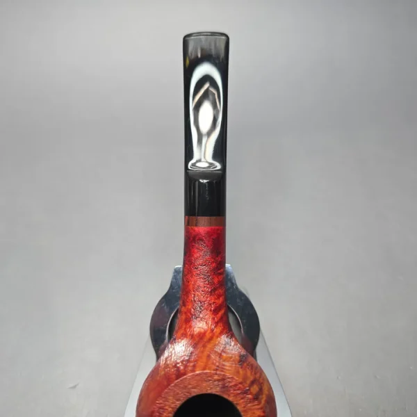 Sean Reum Glacier Sandblasted Apple Estate Briar Pipe, American Estates - Image 8