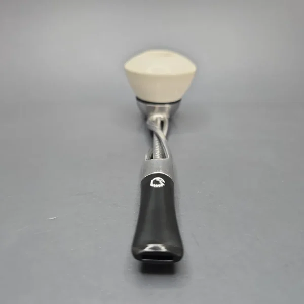 Falcon Shillelagh Chrome w/ MBSD Meerschaum Dublin Block Meerschaum Bowl Pipe, New - Image 5