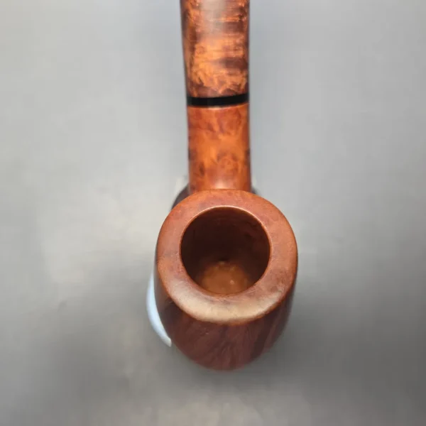 Pipa Croci True Calumet Smooth Churchwarden with Briar Shank Extension (Unsmoked Estate) - Image 7