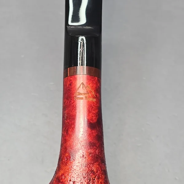 Sean Reum Glacier Sandblasted Apple Estate Briar Pipe, American Estates - Image 11