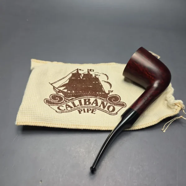 Calibano (Mastro de Paja) 128 C3 Smooth Dublin Estate Briar Pipe, Unsmoked - Image 16