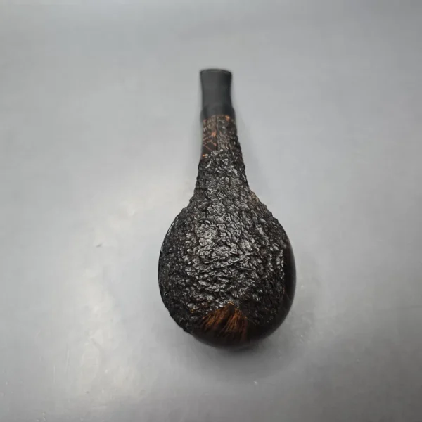 Poul Winslow Crown Viking Partially Rusticated Apple Estate Briar Pipe, Danish Estates - Image 5
