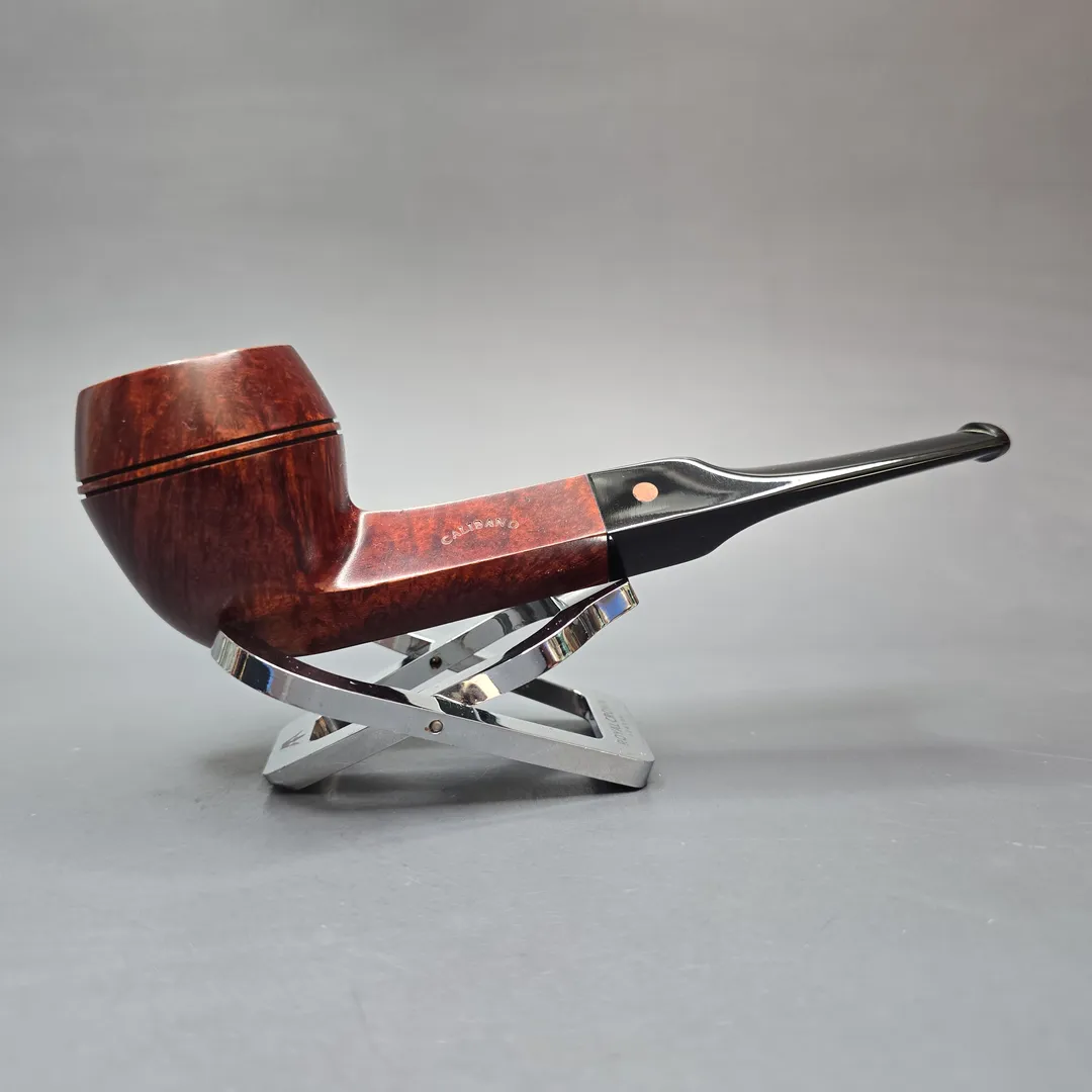 Calibano (Mastro de Paja) 111 C2 Smooth Bulldog Estate Briar Pipe, Unsmoked - Image 2