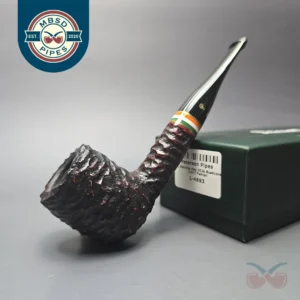 Peterson 2026 St Patrick's Day 107 Rusticated Billiard Briar Pipe, New