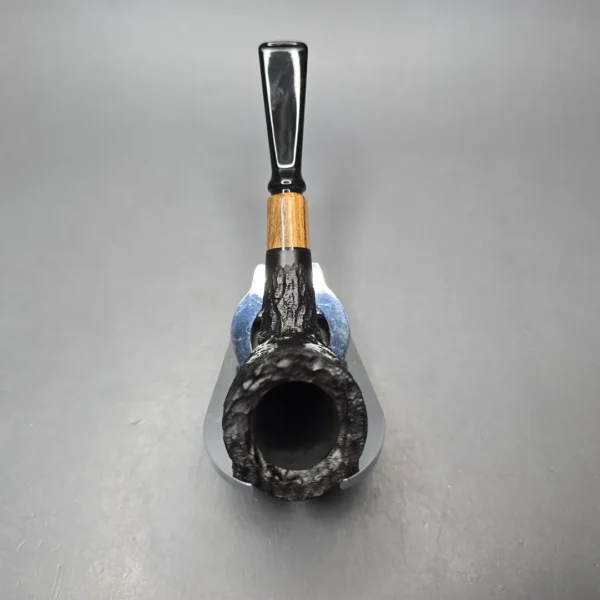 MBSD Briars by Piero Vitale Black Rusticated Billiard with Olivewood (New) - Image 9