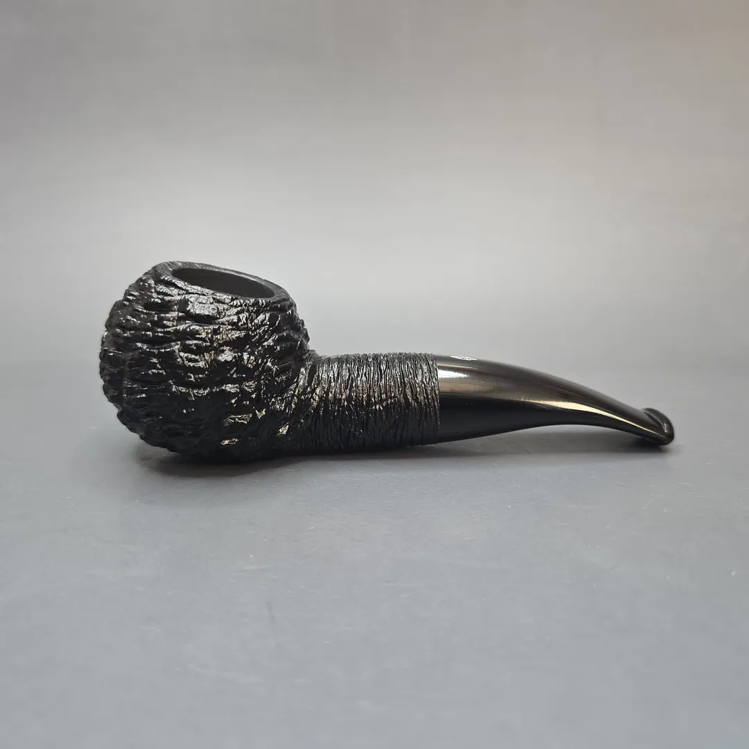 Savinelli 150th Anniversary Capri Root Briar 320 KS Rusticated Author Briar Pipe, New - Image 2