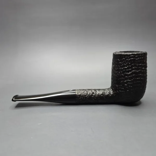 Ben Wade (Peter Wilson) Magnum Sandblasted Billiard Estate Briar Pipe, Unsmoked - Image 5