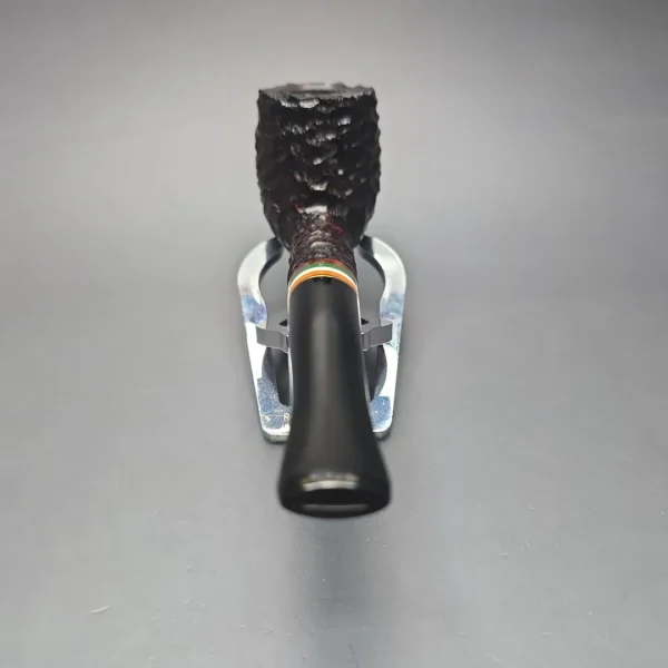 Peterson 2026 St Patrick's Day 107 Rusticated Billiard Briar Pipe, New - Image 5