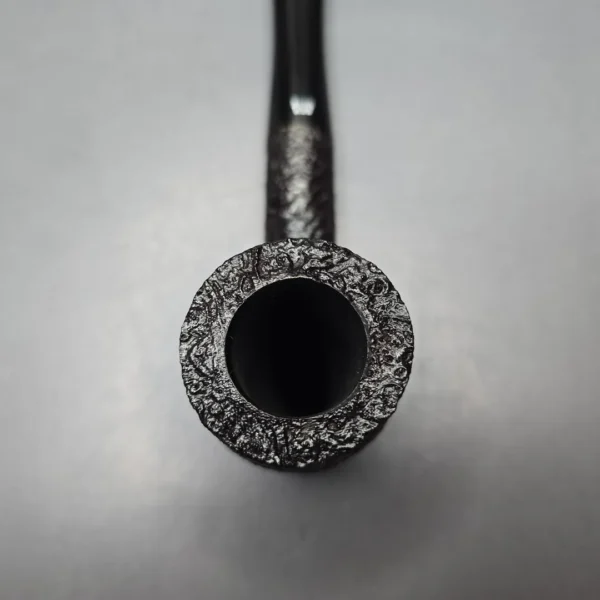 Ben Wade (Peter Wilson) Magnum Sandblasted Billiard Estate Briar Pipe, Unsmoked - Image 8