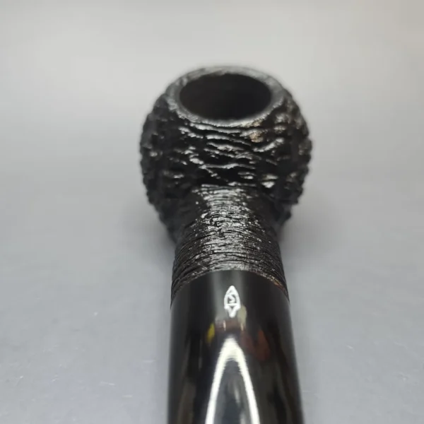 Savinelli 150th Anniversary Capri Root Briar 320 KS Rusticated Author Briar Pipe, New - Image 6