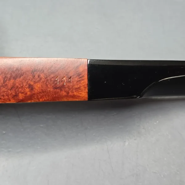 Calibano (Mastro de Paja) 111 C2 Smooth Bulldog Estate Briar Pipe, Unsmoked - Image 12