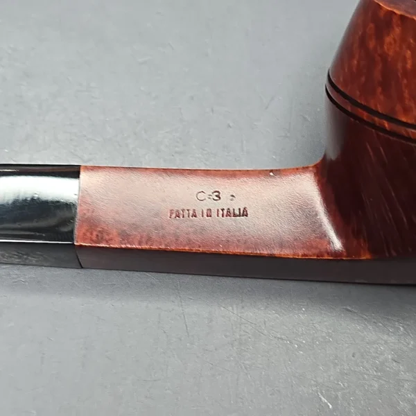 Calibano (Mastro de Paja) 111 C2 Smooth Bulldog Estate Briar Pipe, Unsmoked - Image 14
